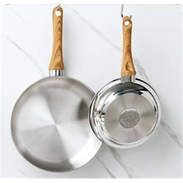 Kochsysteme CS Stainless Steel Frying Pan Set, Model 18392
