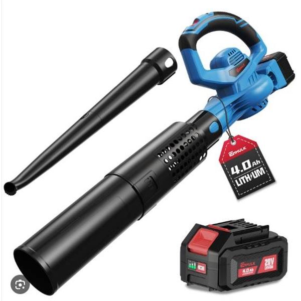 Enhulk 20V Cordless Leaf Blower, Model CYCBL02C