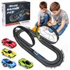 Image 1 : Atlasonix Slot Racing Car Set with Track and Vehicles for Ages 5+