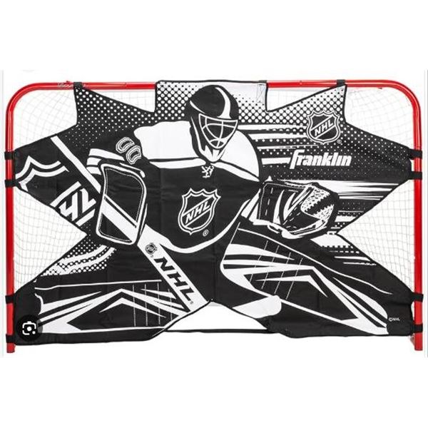 NHL Street Hockey Shooting Target with Goal Size 72in x 48in – For Hockey nets