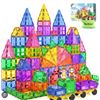 Image 1 : Savee Magnetic Building Tiles 102-Piece Set for Ages 3 and Up