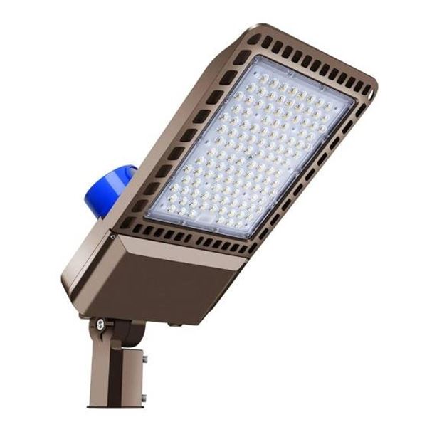 Ledmo LED Shoebox Light with Photocell, Model ALD120x60-BZ-300W, 300W