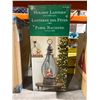 Image 2 : Holiday Lantern With LED Light and Decorative Details