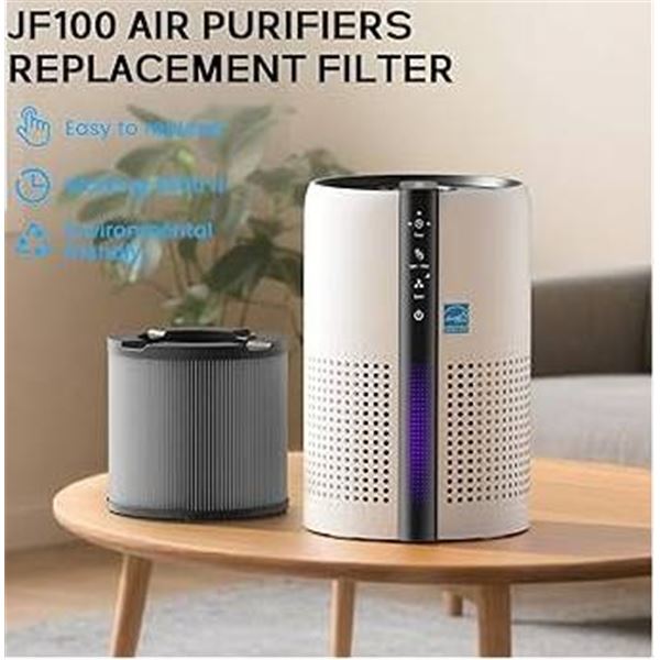 Docalon 3-in-1 Air Purifier with 360-Degree Purification and Advanced Brushless Motor