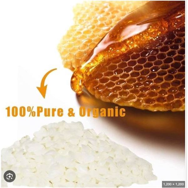 Premium Beeswax Pellets, 10 lbs (4.5 kg), Made in China