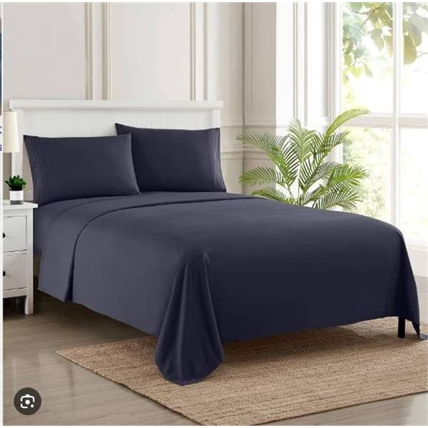 Sweet Sheets 1800 Thread Count Queen Size Sheet Set