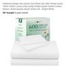 Image 1 : California Design Den 600-Thread Count Queen Sheet Set, Bright White
