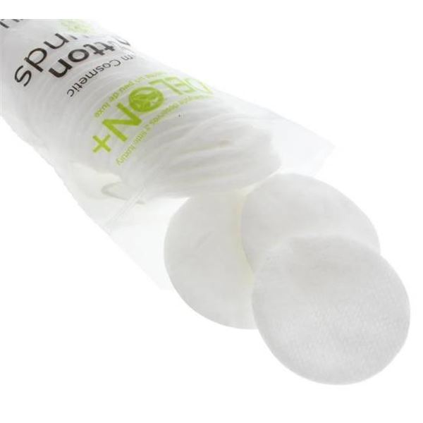 Delon+ Premium Cosmetic Cotton Rounds, Pack of 8 x 100 (800 Total)