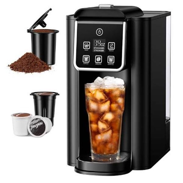 KC101B 3-in-1 Iced Coffee Maker with Digital Display