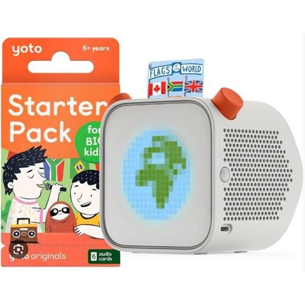 Yoto Player 3rd Generation Audio Device with Starter Pack for Big Kids