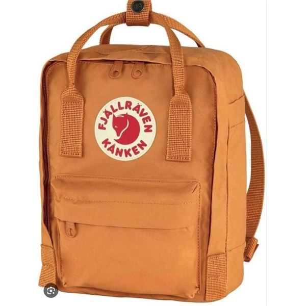 Fjallraven Kanken Backpack, Style 23510, Spicy Orange Color