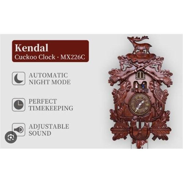 Kendal 24PGM601 MX207C Cuckoo Clock