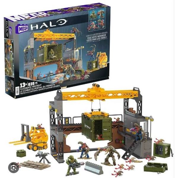 Mega Halo Floodgate Firefight 635 Piece Construction Set