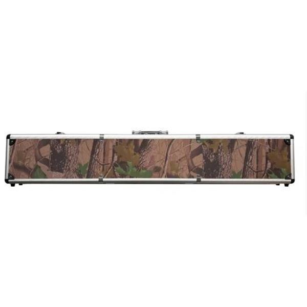 Aluminum Camouflage Rifle Case with Combination Lock and Foam Insert, Model 64514