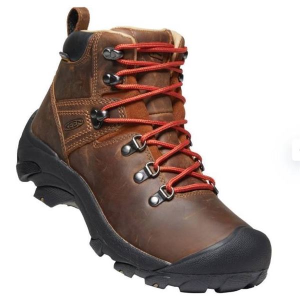 KEEN Women’s Pyrenees Hiking Boots, US Size 7, Model 1004156, Syrup Color