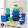 Image 1 : Tupperware Heritage 16-Container Set with Lids – 32 Pieces Total