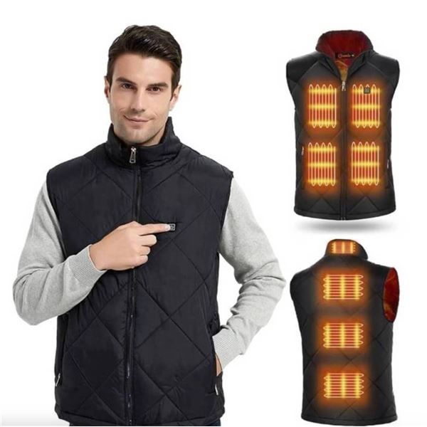 Lapsee Heated Vest with User Guide, XL Size