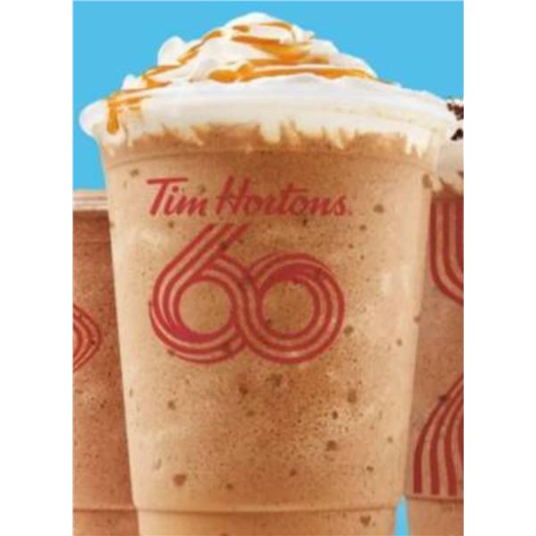 Tim Hortons 60th Anniversary Medium Cold Beverage Cups – 1000 Ct