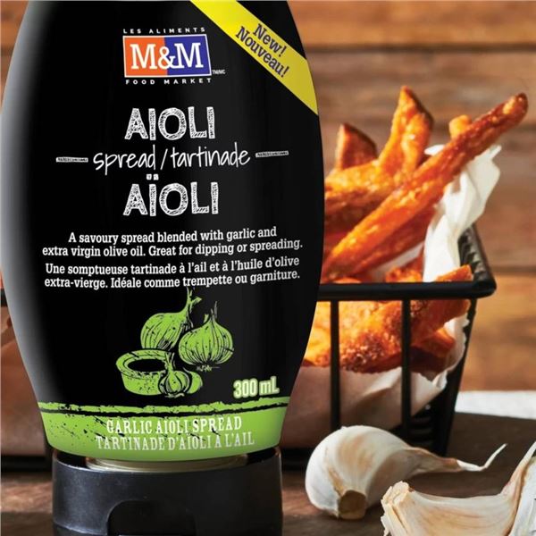11 M&M Aioli and Mayo Spreads – 300 mL Each