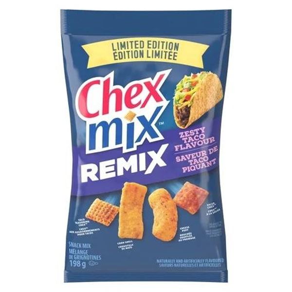 Chex Mix Remix Zesty Taco Snack Bags – Limited Edition