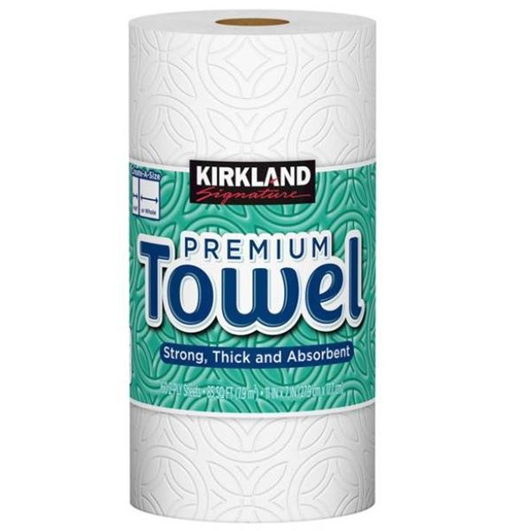 Kirkland Signature Create-a-Size Towel 9 Rolls