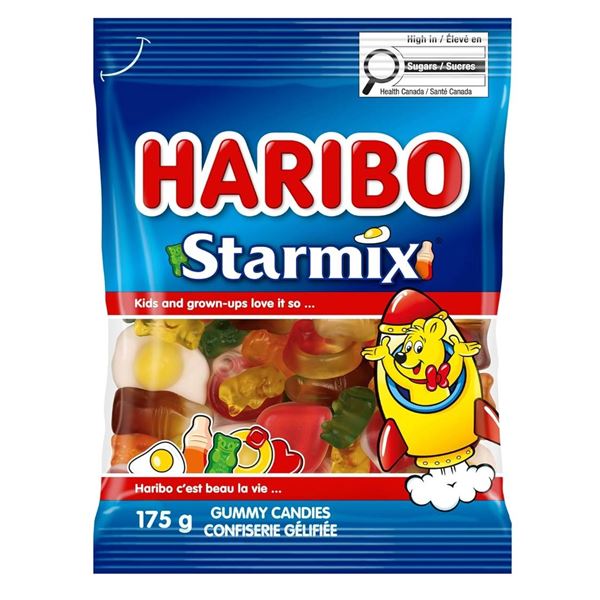 Haribo Starmix Gummy Candies, 175g Bag x 12