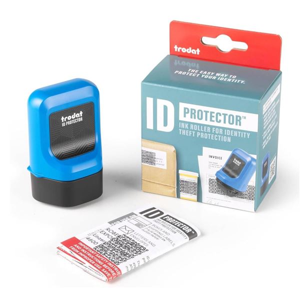 Trodat ID Protector Ink Roller – Identity Theft Protection Roller Stamp
