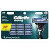 Image 1 : Gillette Mach3 Men’s Razor Blade Refills, 15 Refills