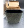 Image 2 : Rhinestone Storage Bin with Adjustable Strap, Car Storge / Trash Bin