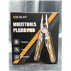 Image 2 : BIBURY Multitool Pliers Pro BI2045, Foldable Multitools with Replaceable Wire Cutters and Saw, Stain