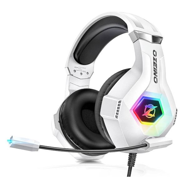Ozeino ZW1 Gaming Headset with RGB Lighting and USB Connection