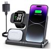 Image 1 : JARQOU 3-in-1 Wireless Charger Model Q3A with 15W Output