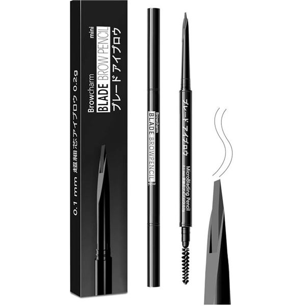 Lot of 2 – MAVENI Microblading Eyebrow Pencil for Women,0.1mm Ultra-Fine Mechanical Pencill