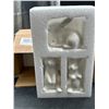Image 2 : 3 Easimecor Ceramic Bunny Figurines for Spring Decor
