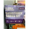 Image 2 : Ayombo 5-Level Resistance Bands Set with Fitness Applications