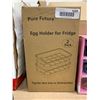 Image 2 : Pure Future Egg Holder for Fridge, 2 Pack