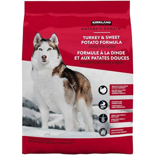 Kirkland Nature’s Domain Turkey & Sweet Potato Formula Dog Food