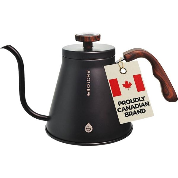 Grosche Marrakesh Stainless Steel Pour-Over Drip Kettle 1000 ml
