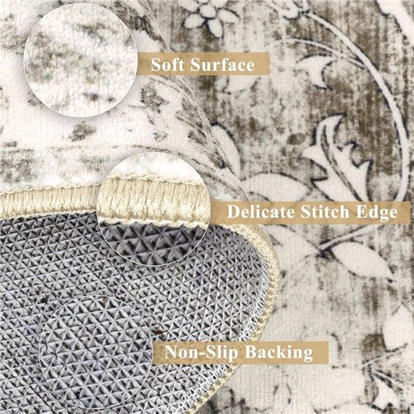 Rug for Floor Use in Bedrooms, Living Rooms, and Bathrooms