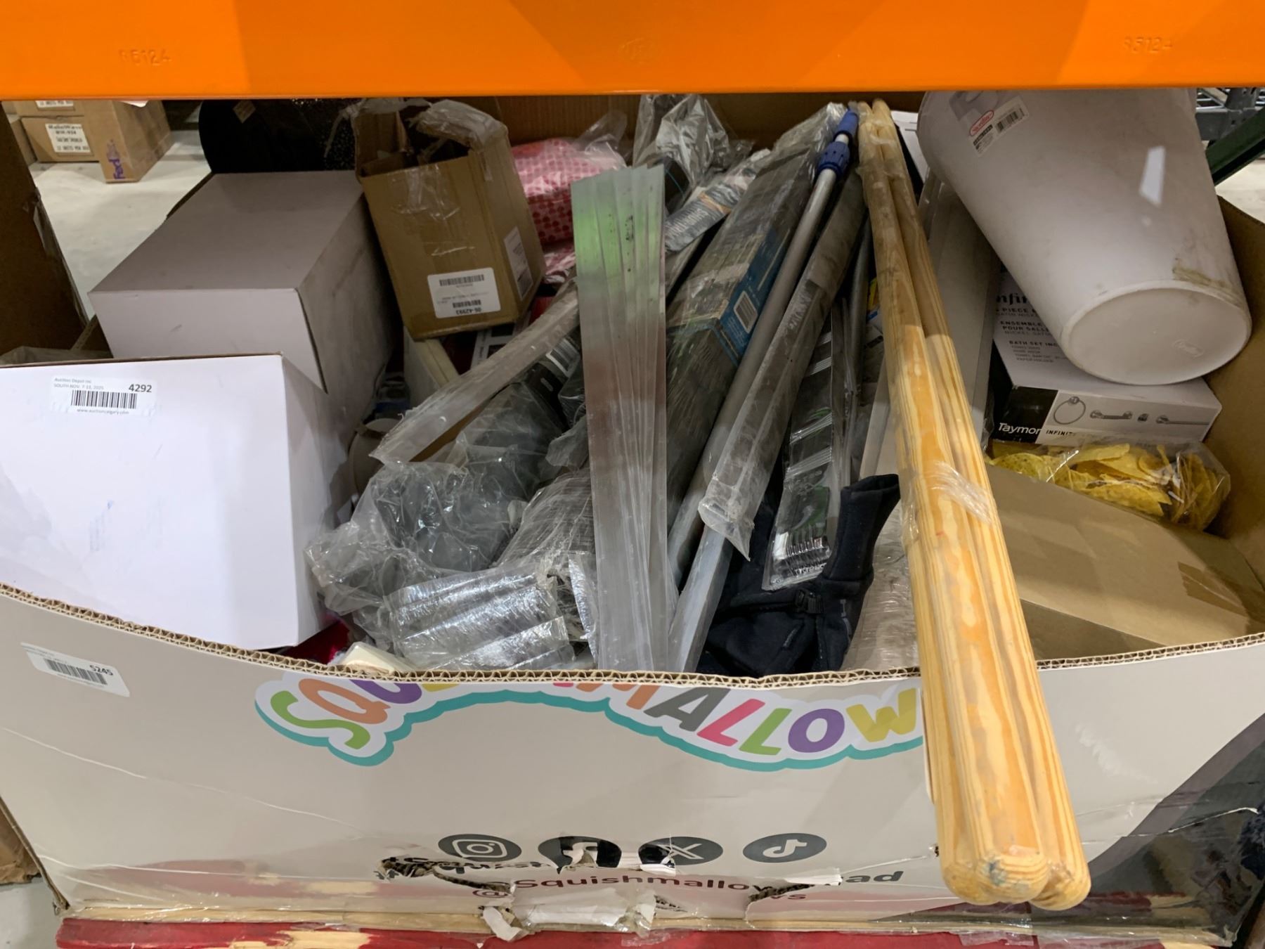 products | misc. and other products Images High... Pallet of Mixed Items Including Tools, Hardware, and Miscellaneous Products