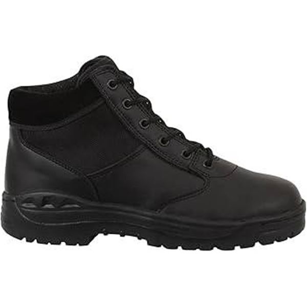 Men’s Black Tactical Boots, Item No. 5054, Size 12