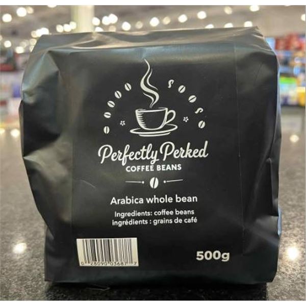 Perfectly Ported 2 x  500g Arabica Whole Bean Coffee Lot of Two