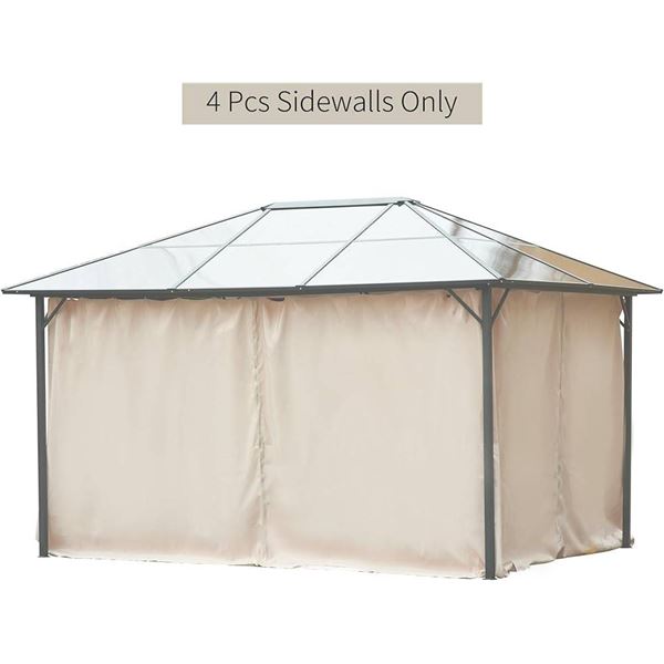 Gazebo Side Wall 4 Panels – X004HKNZS9, Made in China