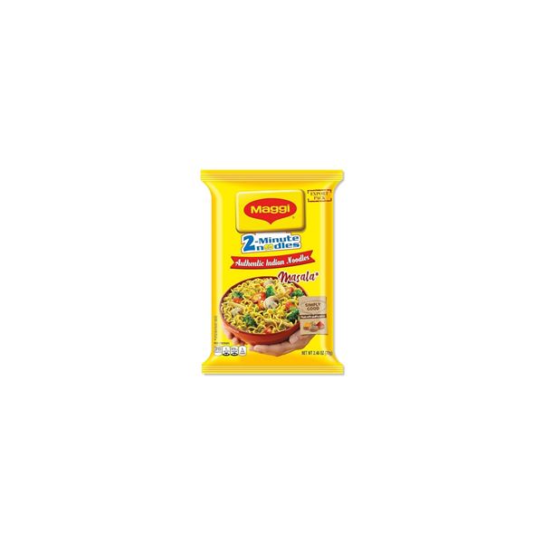Maggi 2-Minute Noodles Masala Flavor 70 g Pack Lot – Authentic Indian Noodles