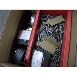 BOX OF TEST PARTS