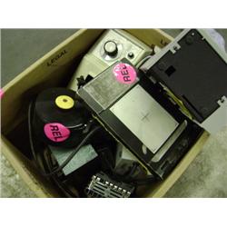 BOX OF TEST PARTS