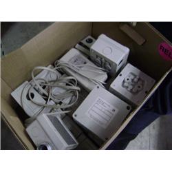 BOX OF TEST PARTS