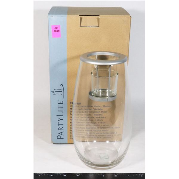 PARTYLITE CLEARLY CREATIVE VOTIVE HOLDER