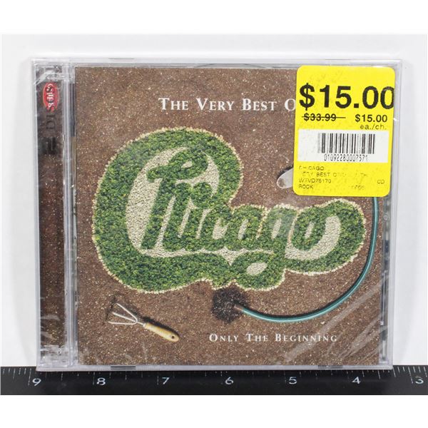 NEW SEALED: THE VERY BEST OF CHICAGO CD