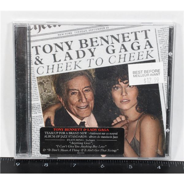 NEW SEALED: TONY BENNET & LADY GAGA CD